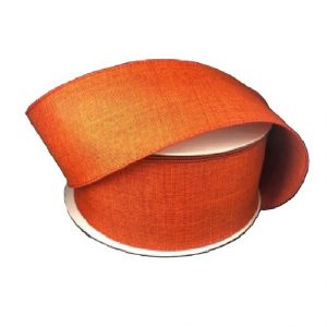 DARK ORANGE LINEN/2.5"