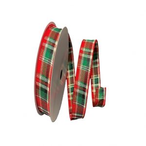 COZY CHRISTMAS PLAID/1.5"