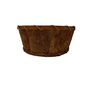 ROUND BARK BASKET/10 "
