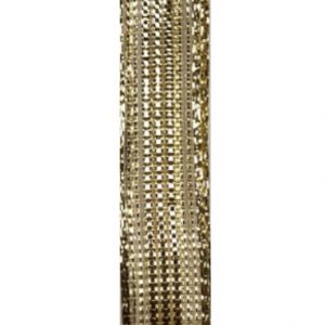 GOLD METALLIC STRINGS/5/8"