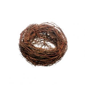 TWIG BIRD NEST/6"