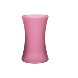 MATTE BLUSH ROSE GATHERING VASE / 8"  CASE x 6
