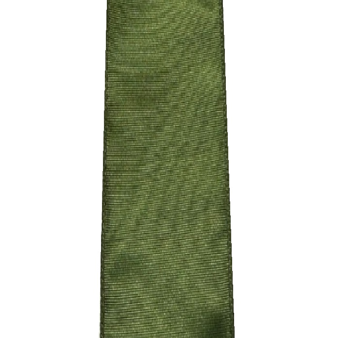 MOSS RIBBED SATIN/2.5"