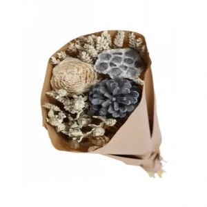 SILVER FESTIVE BOUQUET/MEDIUM 20"