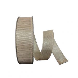 LT GOLD WOVEN METALLIC/1.5"