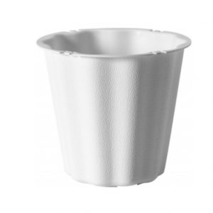WHITE VERSATILE CONTAINER  / 6.5"