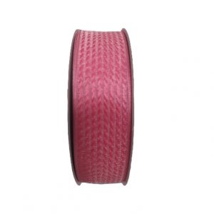 PINK SHEER STRIPE RIBBON/1.5"