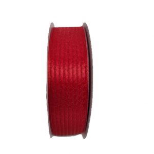 RED SHEER STRIPE RIBBON/1.5"