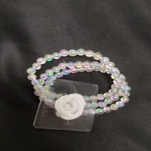 SILVER DELICATE CORSAGE BRACELET/PETITE