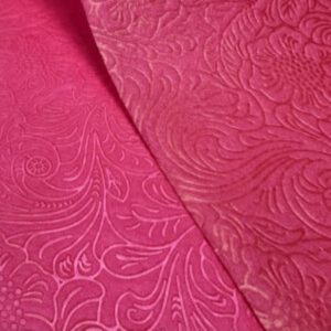 FUCHSIA FLOWER WRAP EMBOSSED FLOWERS