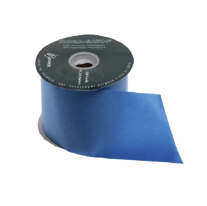 ROYAL BLUE FLORASATIN RIBBON/#40