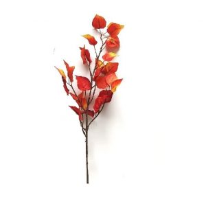 DARK ORANGE POPLAR LEAF / 30"